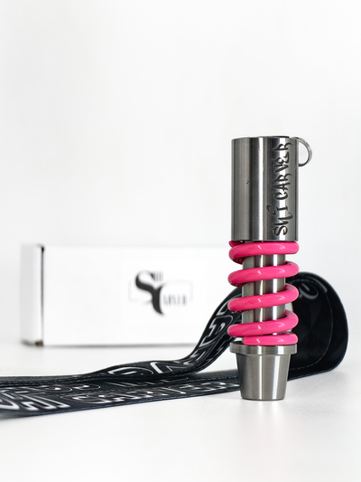 МУНДШТУК SPRING 2.0 PINK С ЛЕНТОЙ