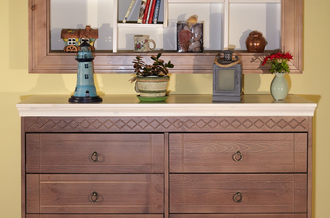 Граверса Дания №2 из массива сосны 129 х 16 х 100 см