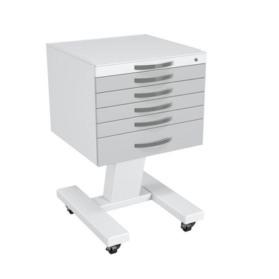 Столик медицинский подкатной ССМ-5.0 с центральным замком