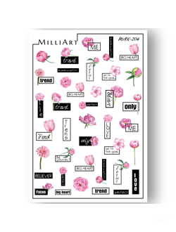 Слайдер-дизайн MilliArt Nails MAX-204