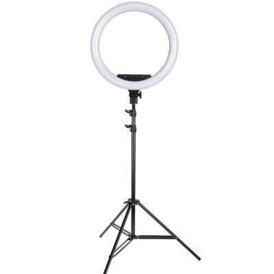 Кольцевая светодиодная лампа Soft Ring Light с штативом и пультом ДУ