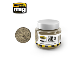 Ammo MIG: Акриловый продукт для имитации грязи Light Earth Ground (250 мл.)