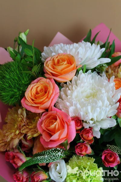 БУКЕТ ЦВЕТОВ № 493