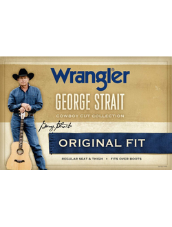 Джинсы Wrangler® Cowboy Cut® George Strait™ оригинальный крой