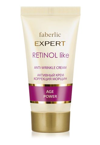 Активный крем для лица Retinol Like &laquo;Коррекция морщин&raquo; Артикул: 1215 Объём: 30 мл.