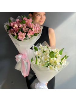 БУКЕТЫ ИЗ АЛЬСТРОМЕРИЙ - (АРТ21)