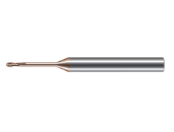 Фреза концевая сферическая VHM TiSiN 2,0x10x50х4 z2  BD506-2BS-R100 LOC=10mm