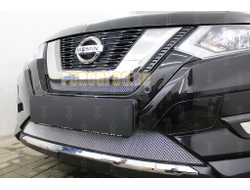 Защита радиатора Nissan X-Trail T32 2018- chrome середина