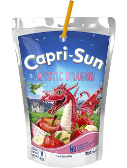 Фруктовый сок Капри-Сан Дракон 200мл (10)*4
