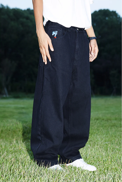 Тёплые джинсы Minderror Fleece Black