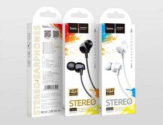 6931474707512	Стереогарнитура Hoco M60 Perfect sound universal earphones with mic (White)