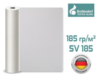 Стеклохолст Brattendorf SV 185 плотность 185 гр/м2 1*50м