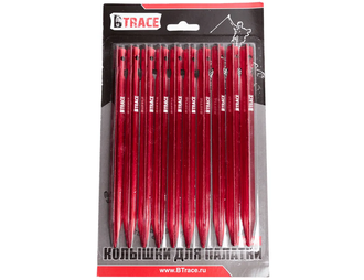 Комплект колышков BTrace 3-х гранные, длина 18 см (в комплекте 10 шт)
