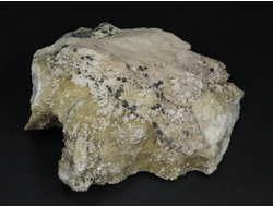 Барит, включения других минералов, Белореченское месторождение, Адыгея, Северный Кавказ, Россия (102*80*40 мм, вес: 501 г) №21511