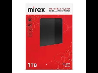 Внешний HDD Mirex Universe Black 1TB (13630-UHDUVB10) 6900руб