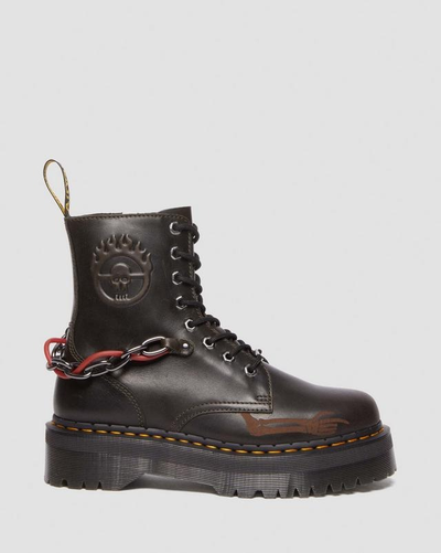 Dark taupe doc martens online