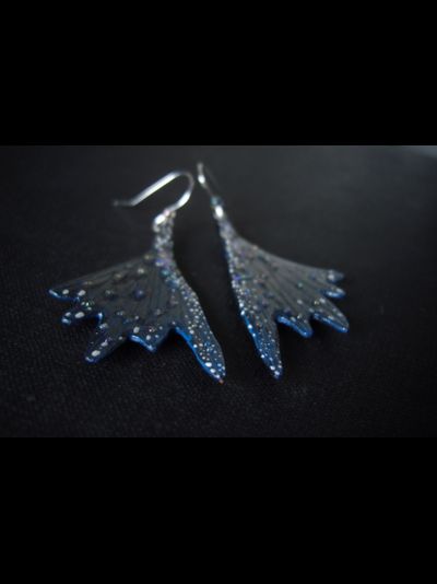 Волшебные серьги "Крылышки Феи Фантазий"