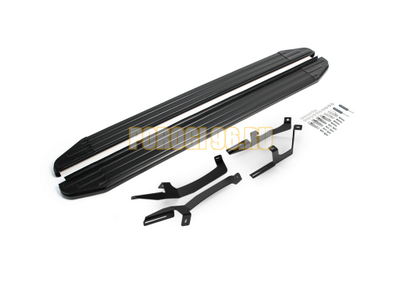 Пороги "Black-Premium" для Kia Sonet 2024-