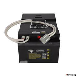 Литиевый тяговый аккумулятор RuTrike (18650 MnCoNi) 24V100A/H