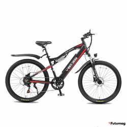 Электровелосипед WHITE SIBERIA CAMRY X 500W матовый черный