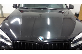 Защита (бронирование) кузова BMW X6 антигравийной пленкой 3М, тонировка пленкой Santec пр-ва США.