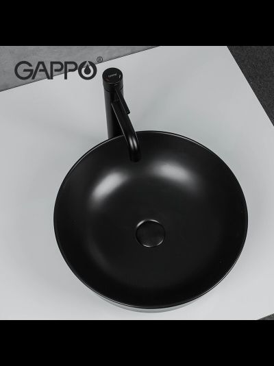 Раковина черная GAPPO GT105-8