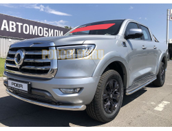 Защита штатного порога d60 для Great Wall Poer 2021-