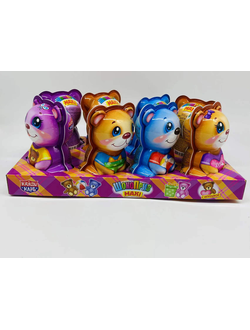 Яйцо с шок.мол.патой ШОКОПРИЗ MAXI (Мишки)  20гр*8шт*6 бл.