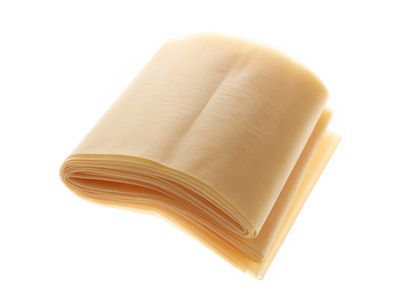 Оболочка коллагеновая искусственная, Ф 55 мм, б/цв. легкосъёмная, дл. 3,5 м. (на 5,8-6,3 кг, Фабиос)