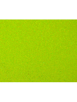 Фоамиран Глиттерный, лист 20х30 см, цвет салатовый