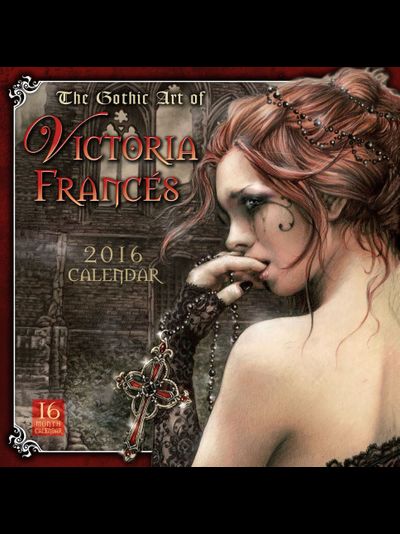The Gothic Art of Victoria Frances Official Календарь 2016