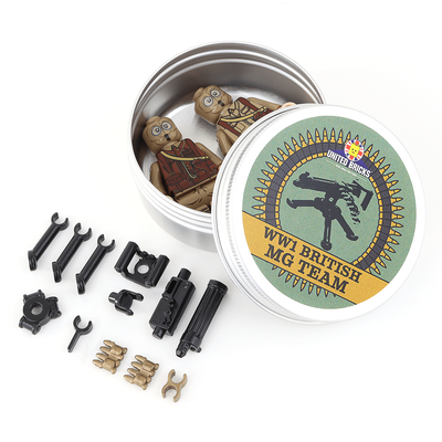 Отряд английских пулеметчиков в металлической коробке | WW2 German Machine Gun Team