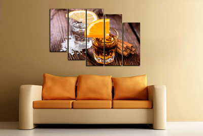 Модульная картина "Текила во вкусе"