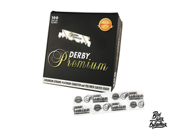 Профессиональные лезвия для бритвы-шаветт Derby Premium (100 шт.)