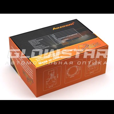 Билед модули Aozoom A25 2025 3.0 дюйма, 2 чипа, 5500K, 12V, 66W/75W, крепление 3R