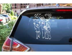 Наклейка виниловая на автомобиль 9 Мая №2