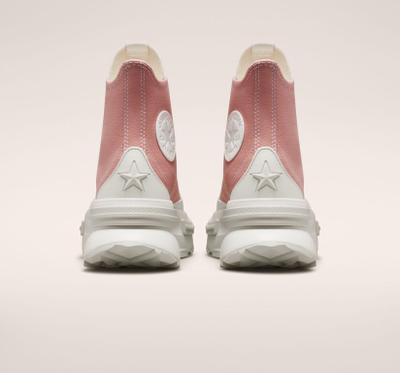 Фото сзади розовых кед Конверс A00873C