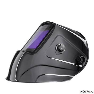 Маска сварщика хамелеон Foxweld GEFEST черная обзор 100х93