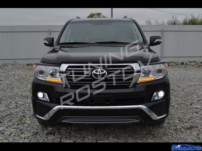 Бампер + губа MIDDLE EAST Toyota Land Cruiser 200 2007-2015 в стиле 2016+
