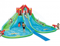 Надувной батут с горками «Ниагара»