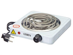 ПЛИТКА ЭЛЕКТРИЧЕСКАЯ ОДНОКОНФОРОЧНАЯ 1000ВТ СПИРАЛЬ