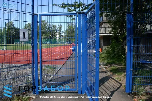 2D ограждение спортплощадки