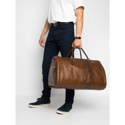Портплед + дорожная сумка (2 в 1) Palermo Premium 
brown (арт. 4038-63)