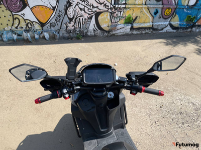 ЭЛЕКТРОСКУТЕР GT TANK Тур-Эндуро 30AH 72V серый