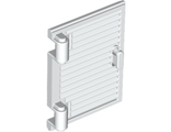 Shutter for Window 1 x 2 x 3 with Hinges and Handle, White (60800a / 6186640)