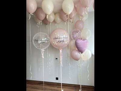 Набор шаров на выписку "очень нежно"