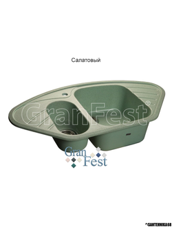Мойка из искусственного камня GRANFEST GF-C960E