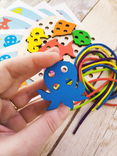 Шнуровка "В аквариуме"