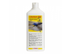 LITOCLEAN EVO  Чистящая жидкость на основе органической кислоты. Продукт эффективен при очистке облицованных поверхностей от загрязнений на цементной и известковой основе, высолов и белёсых налётов.
