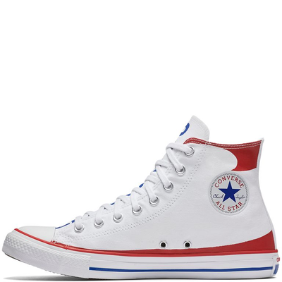 белые высокие Кеды Converse All Star с принтом